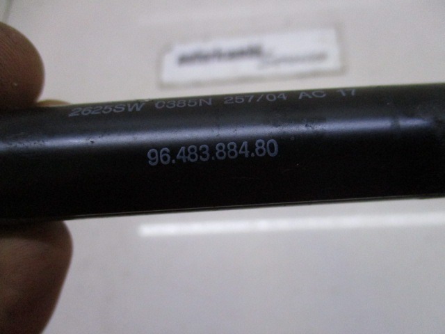 GASDRUCKFEDER HECKKLAPPE OEM N. 9648388480 GEBRAUCHTTEIL CITROEN C2 (2004 - 2009) BENZINA HUBRAUM 11 JAHR. 2004