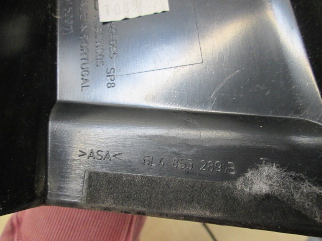 BLENDE B-SAULE TUR VORNE OEM N. 6L4853289B GEBRAUCHTTEIL SEAT IBIZA MK3 (01/2002 - 01/2006) BENZINA HUBRAUM 12 JAHR. 2002