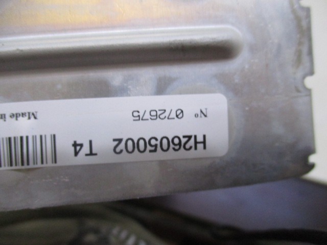 VERDAMPFER OEM N. H2605002 GEBRAUCHTTEIL SEAT IBIZA MK3 RESTYLING (02/2006 - 2008) BENZINA HUBRAUM 14 JAHR. 2008