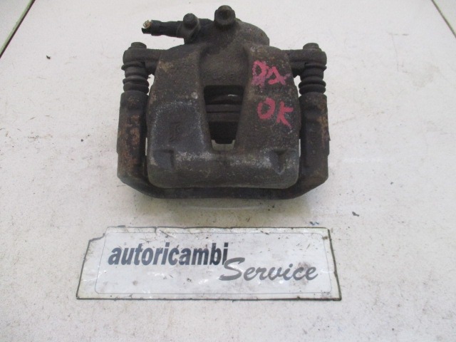 BREMSZANGE VORNE RECHTS OEM N. 93191696 GEBRAUCHTTEIL OPEL CORSA D (2006 - 2011) BENZINA HUBRAUM 14 JAHR. 2008