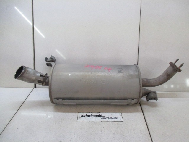 NACHSCHALLDAMPFER OEM N. 287301C200 GEBRAUCHTTEIL HYUNDAI GETZ (02/2006 - 2008) DIESEL HUBRAUM 15 JAHR. 2007