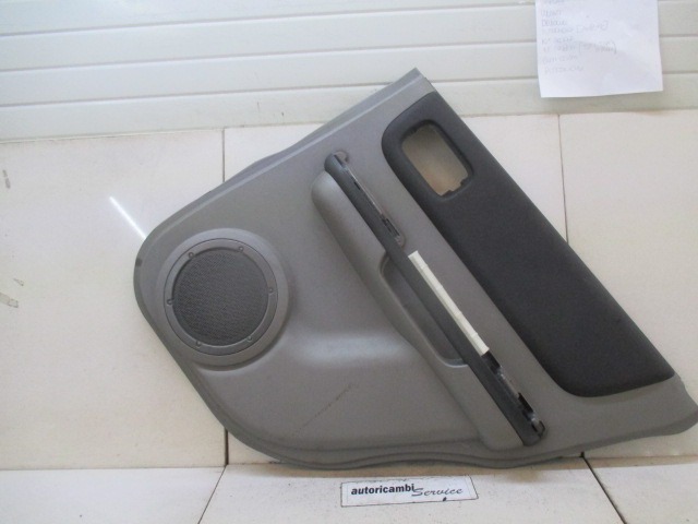 TURVERKLEIDUNG  OEM N. 17887 PANNELLO INTERNO PORTA POSTERIORE GEBRAUCHTTEIL NISSAN X-TRAIL T 30 (2001-08/2007) DIESEL HUBRAUM 22 JAHR. 2004