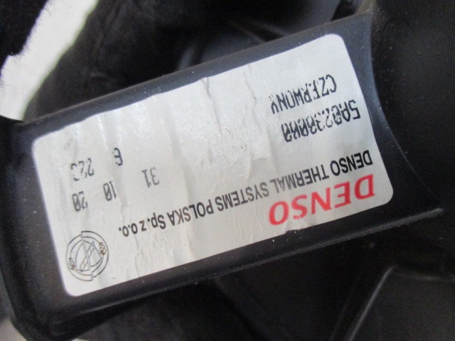 GEBLASE OEM N. 5A0231000 GEBRAUCHTTEIL FIAT 500 CINQUECENTO (2007 - 2015) BENZINA HUBRAUM 12 JAHR. 2007