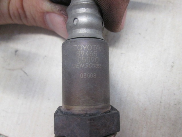 ?LAMBDASONDE? OEM N. 8946505090 GEBRAUCHTTEIL TOYOTA COROLLA VERSO (2004 - 2009) BENZINA HUBRAUM 18 JAHR. 2005