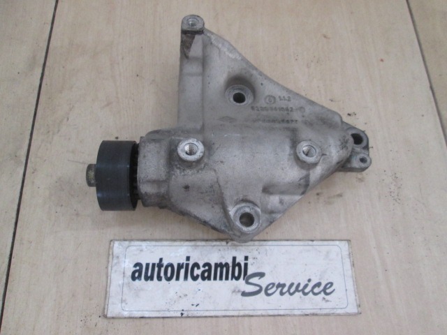 "AGREGATENTRAGER TENSIONER PULLEY / RIEMENSPANNER MECHANISCH	 OEM N. 8200041053 GEBRAUCHTTEIL RENAULT CLIO MK2 (04/1998 - 04/2001) BENZINA HUBRAUM 12 JAHR. 1999"