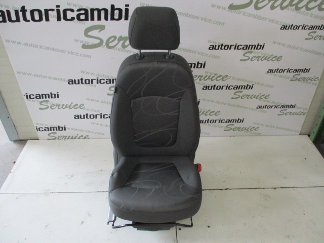 SITZ FAHRERSITZ AIRBAGSITZ RECHT OEM N. 33017 SEDILE ANTERIORE DESTRO TESSUTO GEBRAUCHTTEIL CHEVROLET SPARK (2009 - 2013) BENZINA HUBRAUM 12 JAHR. 2010