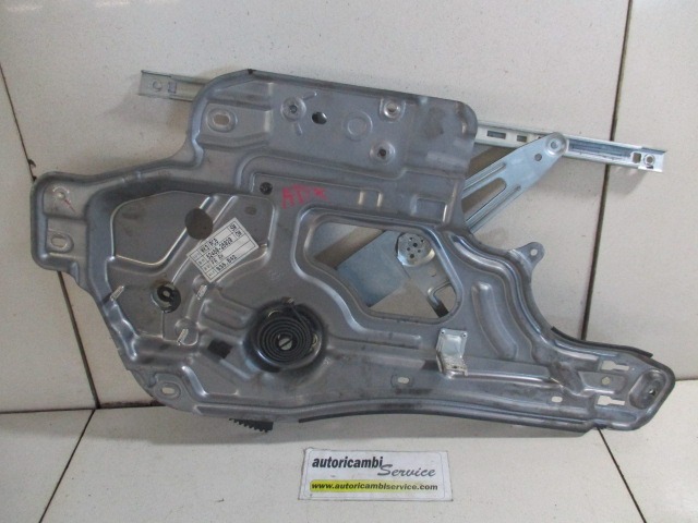 WINDSCHUTZMECHANISMUS DER VORDERTUR OEM N.  GEBRAUCHTTEIL HYUNDAI SANTA FE (2000 - 2006) DIESEL HUBRAUM 20 JAHR. 2002