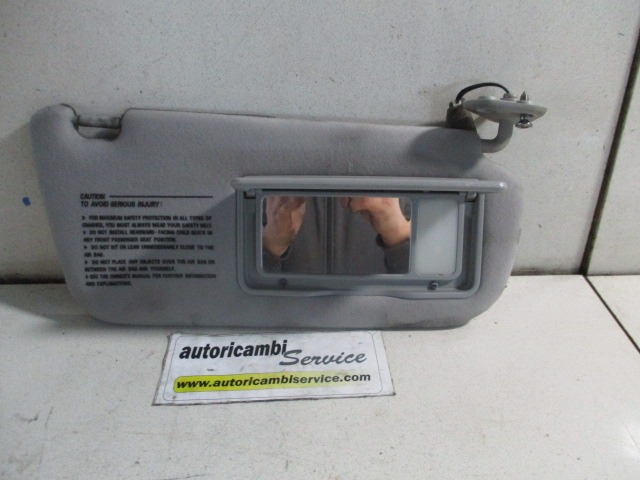 SONNENBLENDEN RICHTING OEM N.  GEBRAUCHTTEIL HYUNDAI SANTA FE (2000 - 2006) DIESEL HUBRAUM 20 JAHR. 2002