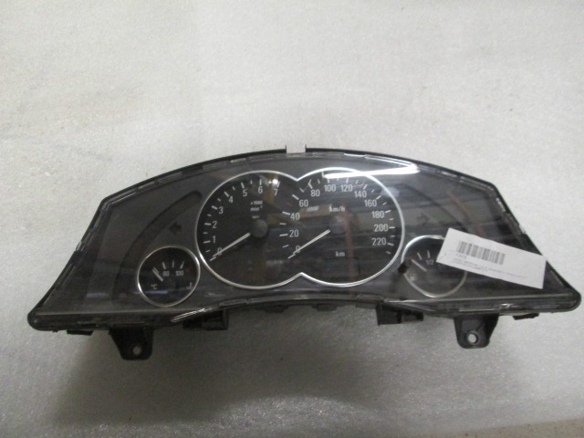 Opel Meriva 1.4 B (2003/2006) INSTRUMENT CLUSTER SPEEDO 13214767