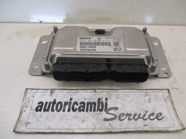 GRUNDSTEUERGERAT DDE OEM N. 89661-0H022 GEBRAUCHTTEIL TOYOTA AYGO (2005 - 2009) BENZINA HUBRAUM 10 JAHR. 2007