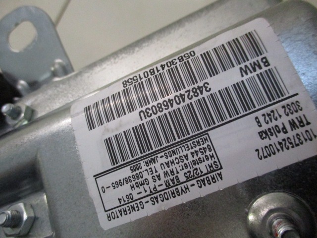 AIRBAG TUR OEM N. 35426766930-02 GEBRAUCHTTEIL BMW SERIE 7 E65/E66/E67/E68 LCI RESTYLING (2005 - 2008) DIESEL HUBRAUM 30 JAHR. 2005