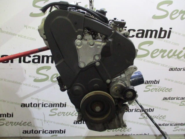 MOTOR OEM N. RHS GEBRAUCHTTEIL PEUGEOT 307 BER/SW/CABRIO (2001 - 2009) DIESEL HUBRAUM 20 JAHR. 2002