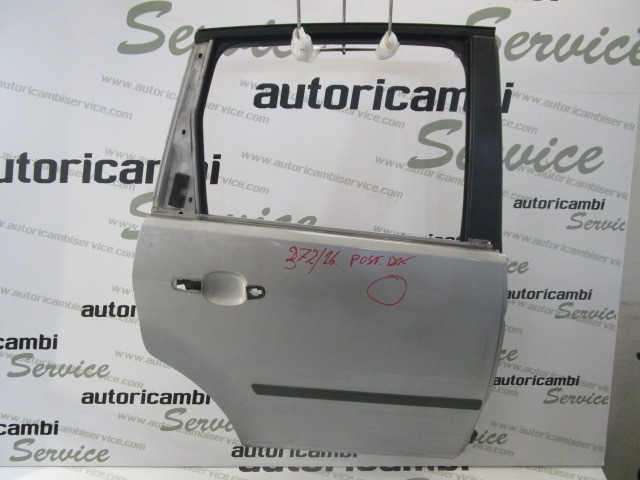 TUR RECHTS HINTEN OEM N. 1496875 GEBRAUCHTTEIL FORD CMAX MK1 (10/2003 - 03/2007) DIESEL HUBRAUM 16 JAHR. 2004