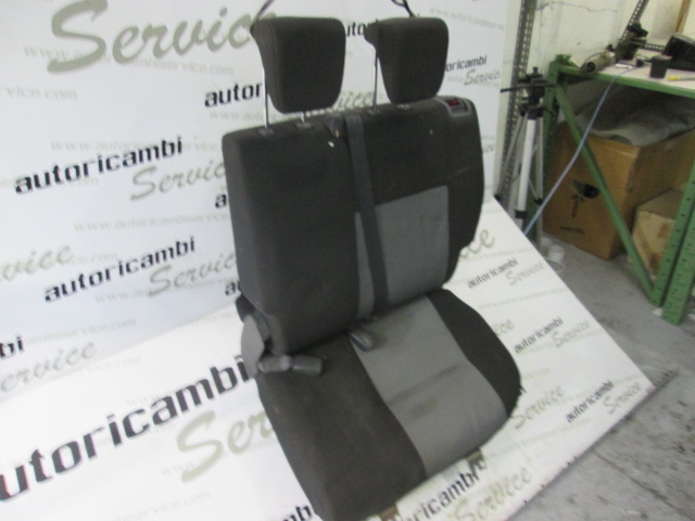 SITZ HINTEN OEM N. 19517 SEDILE SDOPPIATO POSTERIORE TESSUTO GEBRAUCHTTEIL FIAT SEDICI (2006 - 4/2009) BENZINA HUBRAUM 16 JAHR. 2007