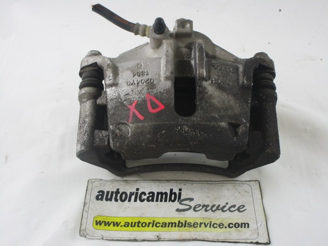 BREMSZANGE VORNE RECHTS OEM N. 9214007 GEBRAUCHTTEIL OPEL AGILA A (2000 - 2008) DIESEL HUBRAUM 13 JAHR. 2006