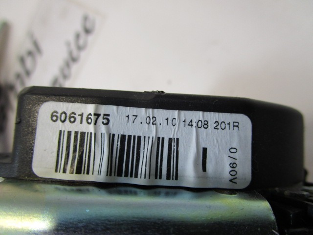 SICHERHEITSGURT OEM N. 6061675 GEBRAUCHTTEIL SEAT LEON 1P1 (2005 - 2012) BENZINA/GPL HUBRAUM 16 JAHR. 2010