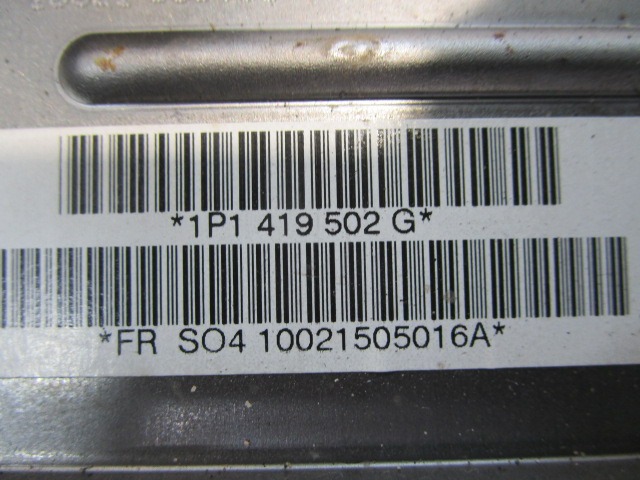 LENKSAULENVERSTELLUNG OEM N. 1P1419502G GEBRAUCHTTEIL SEAT LEON 1P1 (2005 - 2012) BENZINA/GPL HUBRAUM 16 JAHR. 2010