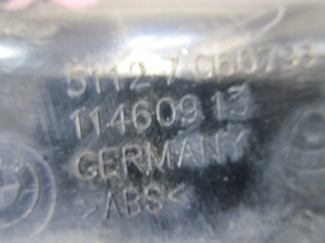 ANBAUTEILE STOSSFANGER HINTEN OEM N. 51127060796 GEBRAUCHTTEIL BMW SERIE 5 E60 E61 (2003 - 2010) DIESEL HUBRAUM 30 JAHR. 2005
