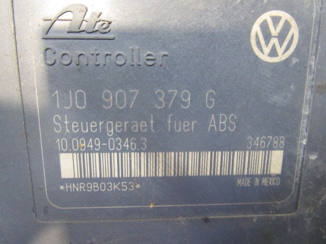 HYDROAGGREGAT DXC OEM N. 6N0614117E GEBRAUCHTTEIL VOLKSWAGEN LUPO (04/1999 - 05/2005) BENZINA HUBRAUM 10 JAHR. 1999