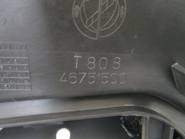 ARMATURENBRETT OEM N. 46751500 GEBRAUCHTTEIL FIAT DOBLO MK1 R (2005 - 2009) DIESEL HUBRAUM 19 JAHR. 2009