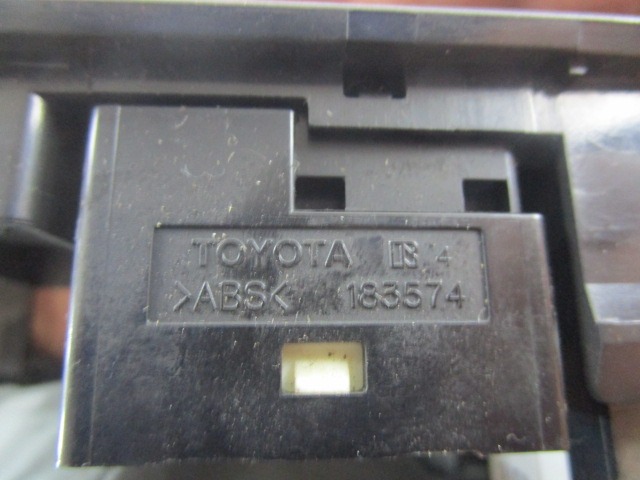 SCHALTER ELEKTRISCHE SPIEGEL OEM N. 8487252030 GEBRAUCHTTEIL TOYOTA COROLLA VERSO (2001 - 2004) BENZINA HUBRAUM 18 JAHR. 2003