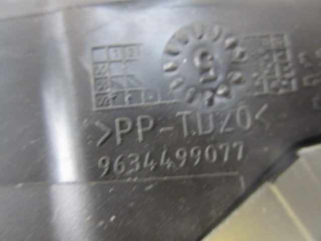 LUFTAUSTRITT OEM N. 9634499077 GEBRAUCHTTEIL PEUGEOT 307 BER/SW/CABRIO (2001 - 2009) DIESEL HUBRAUM 20 JAHR. 2005