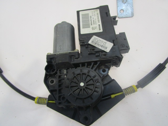 TURFENSTERMECHANISMUS VORN OEM N. 9634457480 GEBRAUCHTTEIL PEUGEOT 307 BER/SW/CABRIO (2001 - 2009) DIESEL HUBRAUM 20 JAHR. 2005