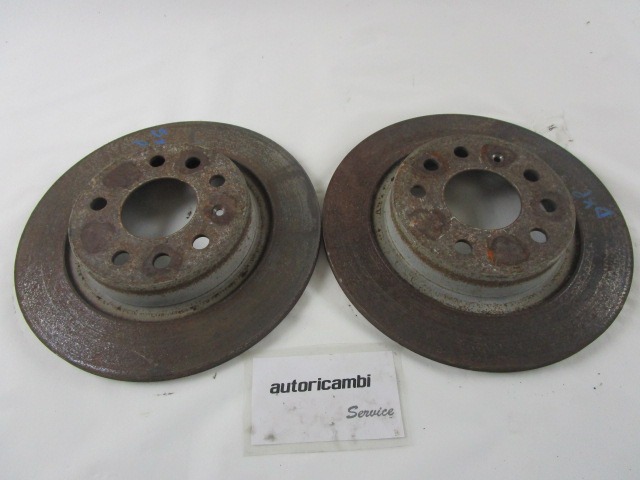 BREMSSCHEIBE HINTEN OEM N. 12762290 GEBRAUCHTTEIL SAAB 9-3 BER/SW/CABRIO (2003 - 2006) DIESEL HUBRAUM 19 JAHR. 2004