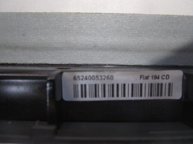 RADIO CD?/ VERSTARKER / HALTER HIFI SYSTEM OEM N. 7646335316 GEBRAUCHTTEIL FIAT CROMA (11-2007 - 2010) DIESEL HUBRAUM 19 JAHR. 2008