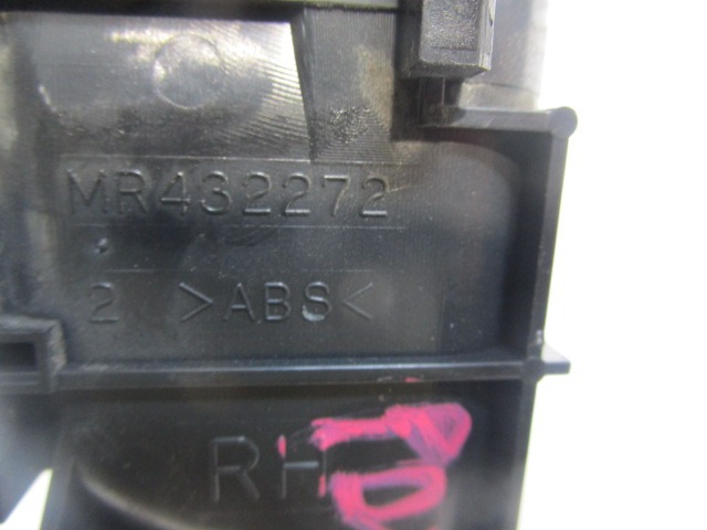 TUROFFNER OEM N. MR432272 GEBRAUCHTTEIL MITSUBISHI PAJERO V60 (2000 - 2007) DIESEL HUBRAUM 32 JAHR. 2002