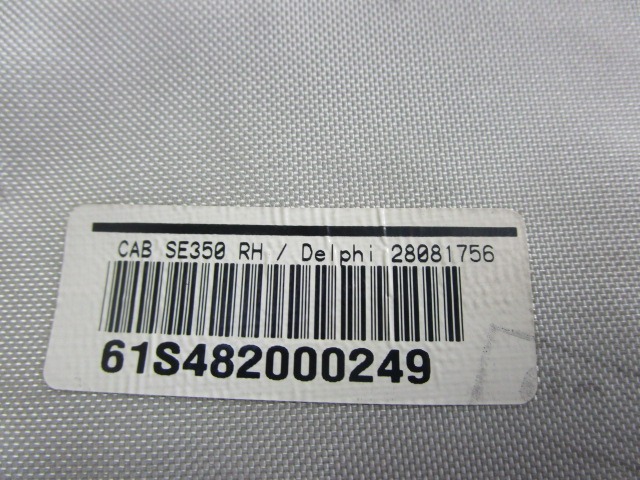 KOPFAIRBAG RECHTS OEM N. 1P0880742B GEBRAUCHTTEIL SEAT LEON 1P1 (2005 - 2012) DIESEL HUBRAUM 19 JAHR. 2008