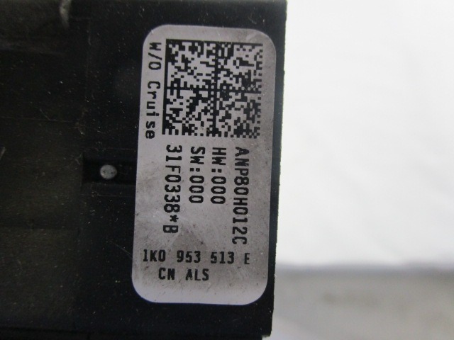 EINZELSCHICHT OEM N. 1K0953513E GEBRAUCHTTEIL SEAT LEON 1P1 (2005 - 2012) DIESEL HUBRAUM 19 JAHR. 2008