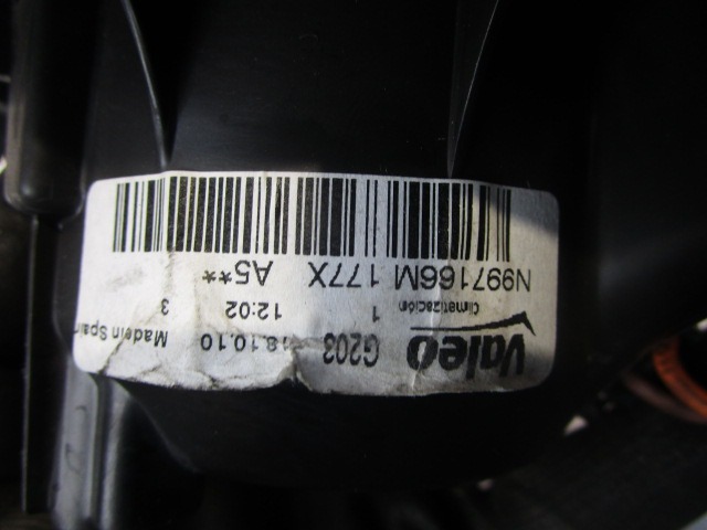 GEBLASE OEM N. N997166M GEBRAUCHTTEIL SEAT ALTEA XL 5P8 (2009 - 2015) DIESEL HUBRAUM 16 JAHR. 2010