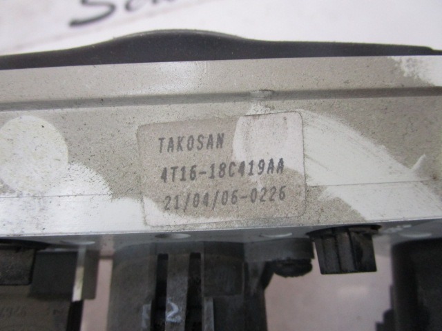 BEDIENTEIL KLIMAANLAGE OEM N. 4T16-18C419AA GEBRAUCHTTEIL FORD TOURNEO TRANSIT CONNECT (2002 - 2009) DIESEL HUBRAUM 18 JAHR. 2006