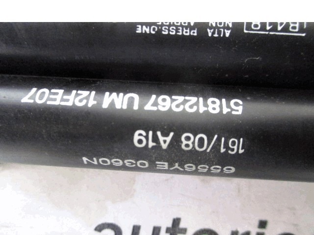 GASDRUCKFEDER HECKKLAPPE OEM N. 51812267 GEBRAUCHTTEIL FIAT BRAVO 198 (02/2007 - 01/2011) DIESEL HUBRAUM 19 JAHR. 2008