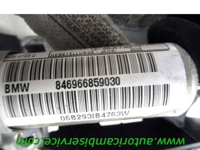 KOPFAIRBAG LINKS OEM N. 8,47E+11 GEBRAUCHTTEIL BMW SERIE 3 BER/SW/COUPE/CABRIO E90/E91/E92/E93 (2005 - 08/2008) DIESEL HUBRAUM 30 JAHR. 2006