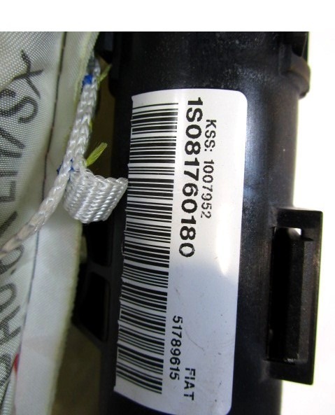 KOPFAIRBAG LINKS OEM N. 51789615 GEBRAUCHTTEIL FIAT CROMA (11-2007 - 2010) DIESEL HUBRAUM 19 JAHR. 2008