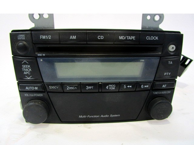 RADIO CD?/ VERSTARKER / HALTER HIFI SYSTEM OEM N. LD67669R0B GEBRAUCHTTEIL MAZDA MPV LW MK2 (1999 - 2006) DIESEL HUBRAUM 20 JAHR. 2004