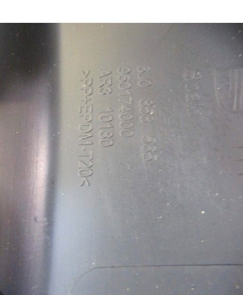 MITTELKONSOLE OEM N. 6J0857059 GEBRAUCHTTEIL SEAT IBIZA MK4 BER/SW (2008 - 2012)BENZINA HUBRAUM 12 JAHR. 2012