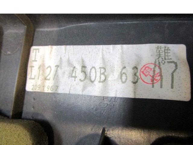FRONTTURVERKLEIDUNG OEM N. 16857 PANNELLO INTERNO PORTA ANTERIORE GEBRAUCHTTEIL MAZDA MPV LW MK2 (1999 - 2006) DIESEL HUBRAUM 20 JAHR. 2002