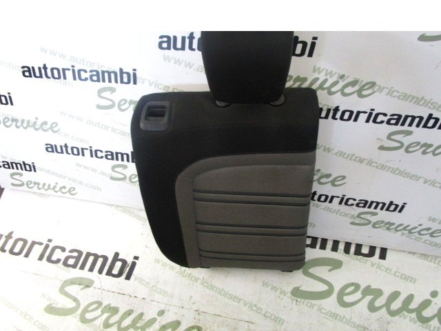 RUCKSITZLEHNE OEM N. 32252 SCHIENALE SDOPPIATO POSTERIORE TESSUTO GEBRAUCHTTEIL FIAT PUNTO EVO 199 (2009 - 2012)  DIESEL HUBRAUM 13 JAHR. 2010