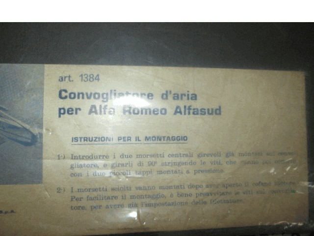WASSERKUHLER KUHLER OEM N. 2513 GEBRAUCHTTEIL ALFA ROMEO ALFASUD 901 MK1 (1972 - 1977)BENZINA HUBRAUM 12 JAHR. 1973