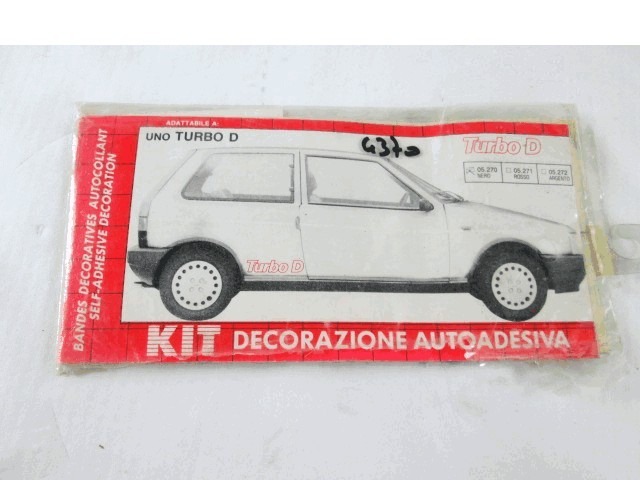 MANTEL VORNE  OEM N. 4370 GEBRAUCHTTEIL FIAT UNO MK1 (1983 -1989)DIESEL HUBRAUM 13 JAHR. 1983