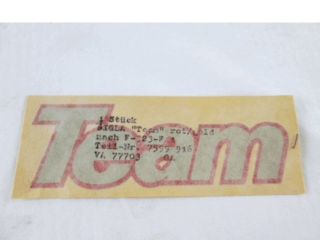 MANTEL VORNE  OEM N. 7599916 GEBRAUCHTTEIL FIAT RITMO (1982 - 1988)BENZINA HUBRAUM 13 JAHR. 1982