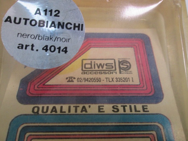 STOSSLEISTE SEITENWAND  OEM N.  GEBRAUCHTTEIL AUTOBIANCHI A112 (1969 - 1986)BENZINA HUBRAUM 10 JAHR.