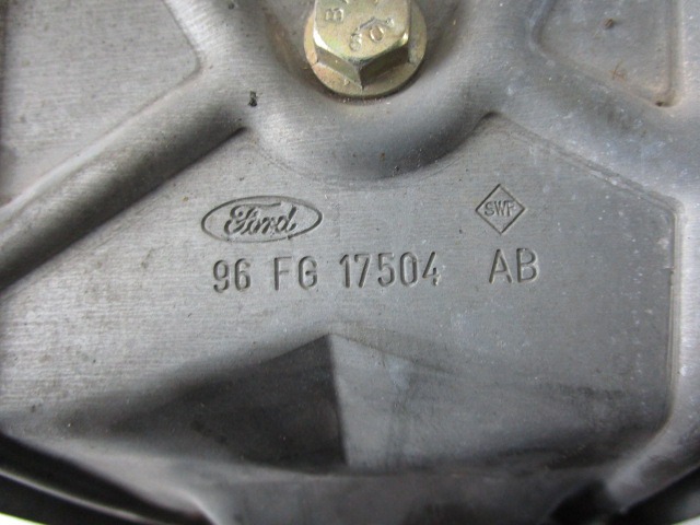 WINDSCHUTZSCHEIBEN-WISCHERMOTOR OEM N. 96FG-17504-AB GEBRAUCHTTEIL FORD FIESTA (1995 - 1999)BENZINA HUBRAUM 12 JAHR. 1997