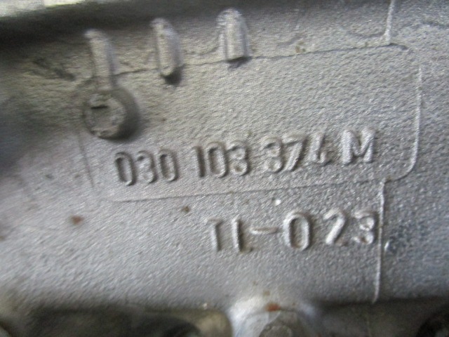 MOTOR OEM N. ABD GEBRAUCHTTEIL SEAT CORDOBA (1993 - 1999) BENZINA HUBRAUM 14 JAHR. 1995