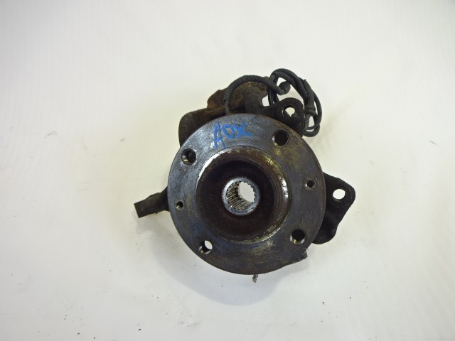 SCHWENKLAGER RECHTS / RADNABE MIT LAGER VORNE OEM N. 1607557580 330776 GEBRAUCHTTEIL CITROEN C3 / PLURIEL (2002 - 09/2005) DIESEL HUBRAUM 14 JAHR. 2004