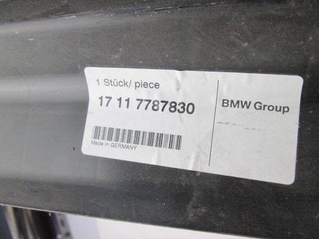 HALTER WASSERKUHLER OEM N. 17117787830 GEBRAUCHTTEIL BMW SERIE 5 E60 E61 (2003 - 2010) DIESEL HUBRAUM 30 JAHR. 2003