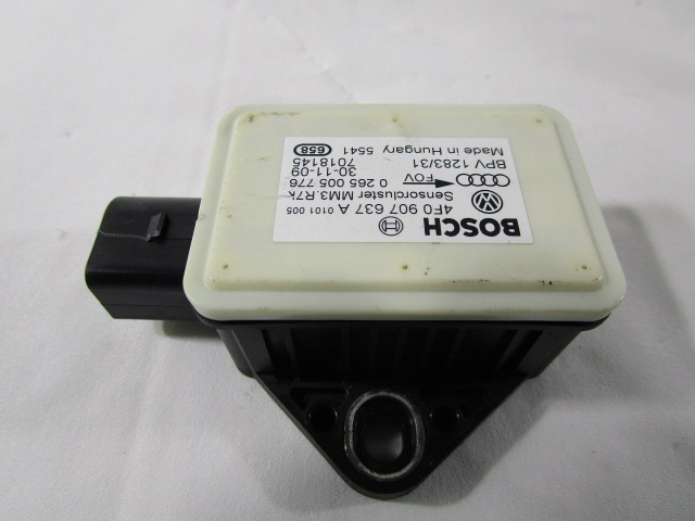 SENSOR ESP OEM N. 265005776 GEBRAUCHTTEIL AUDI A6 C6 4F2 4FH 4F5 RESTYLING BER/SW/ALLROAD (10/2008 - 2011) DIESEL HUBRAUM 30 JAHR. 2010